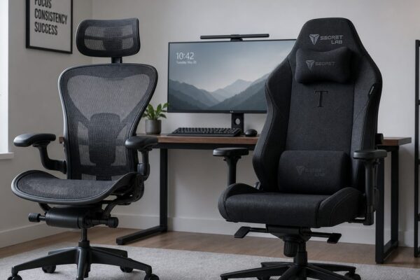 Gaming chair kopen of toch een bureaustoel? De eerlijkste keuze voor lange sessies