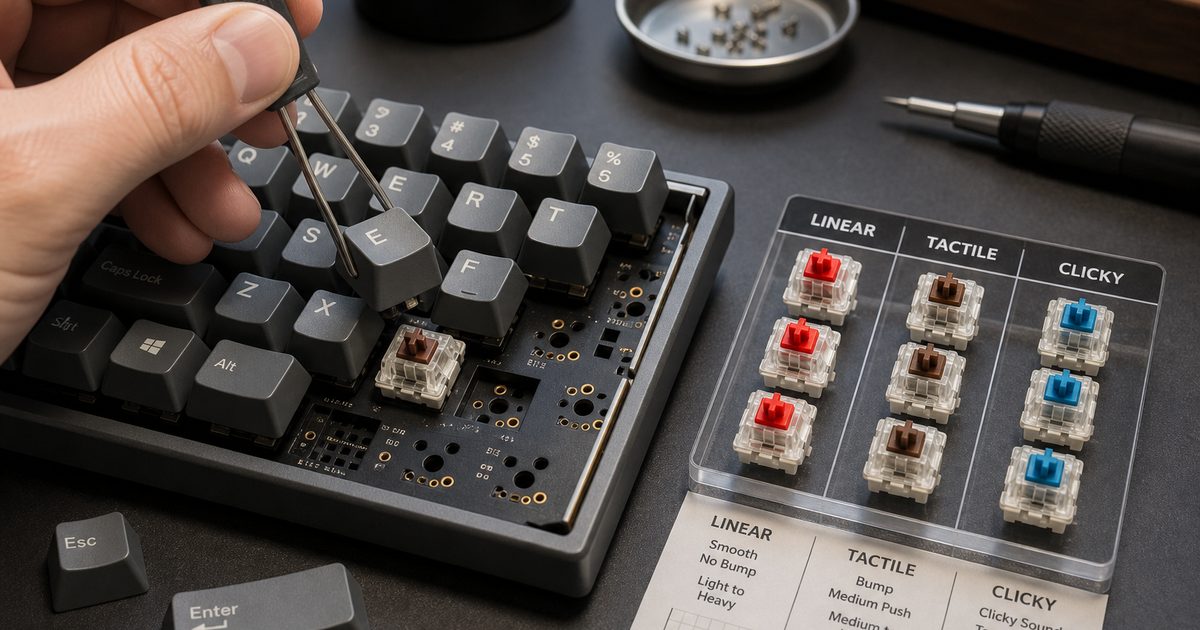 Keyboard kopen voor je setup: waar let je op bij switches, formaat en aansluiting?