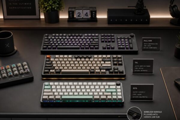 Draadloos toetsenbord kopen: mechanisch, compact of stil voor werk en gaming?
