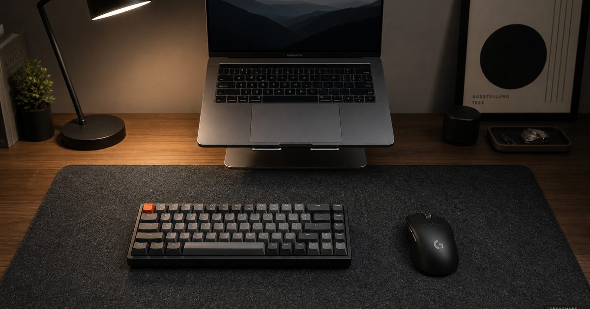 Bureau onderlegger voor je setup: waarom zo’n simpele upgrade meer doet dan je denkt