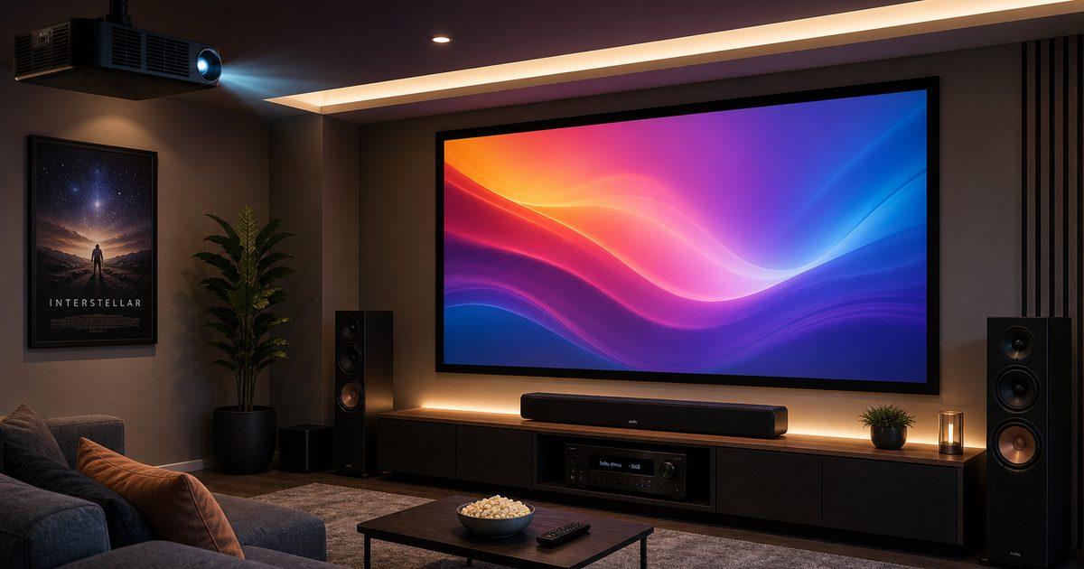 Beamer kopen voor thuis: dit wil je weten over lumen, resolutie en throw distance