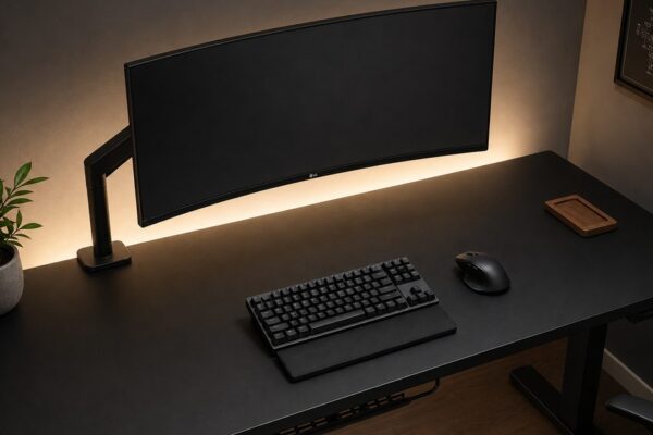 Bureau zwart: 10 setup-ideeën voor een strakke werkplek zonder donkere cave-vibe
